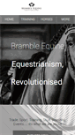 Mobile Screenshot of bramble-equine.co.uk